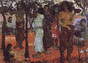 Paul Gauguin Warm days USA oil painting artist